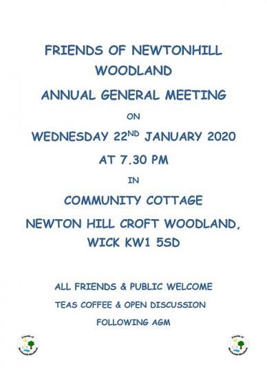 Photograph of Newtonhill Communtiy Croft Woodland AGM