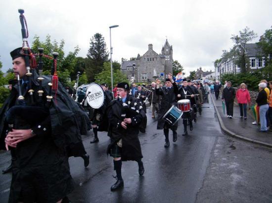 Photograph of 100 Years Of The Thurso Pipe Band 1913 - 2013