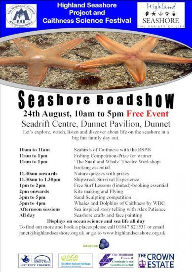 Photograph of The Highland Seashore Roadshow rolls into Dunnet Bay