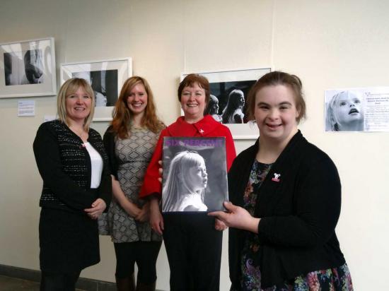 Photograph of Down's Syndrome Photo Exhibition At Eden Court Theatre 