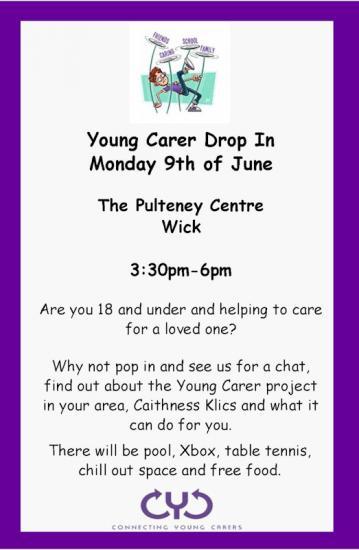 Photograph of Young Carer Drop In - Wick