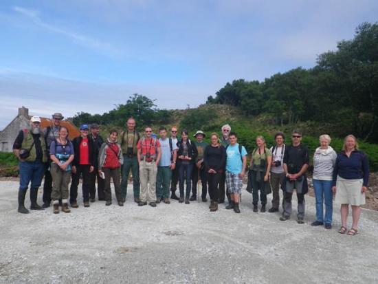 Photograph of Hands across the earth as six nations come together in Lochalsh