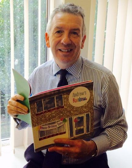 Photograph of MSP backs campaign to get charitys books for bereaved children into schools