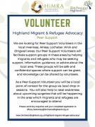 Thumbnail for article : HiMRA - Highland Migrant & Refugee Advocacy - A New Volunteering Opportunity