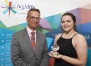 Thumbnail for article : Erin Green From Wick High One of the Volunteers Recognised High Life Highland