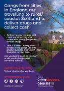 Thumbnail for article : County Lines drug networks in Scotland  - Be Alert