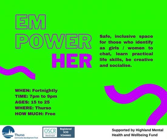 Photograph of Empower Her For Young Women In Thurso