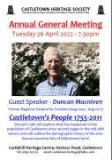 Thumbnail for article : Castletown Heritage Society's AGM - 26 April