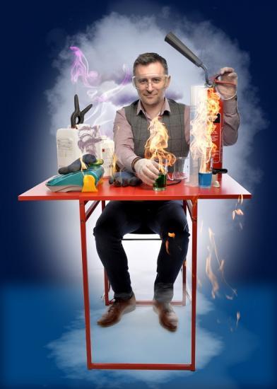 Photograph of Science Festival Launch & Mark Thompson's Spectacular Science Show