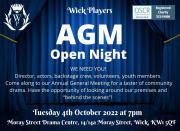 Thumbnail for article : Wick Players AGM 4 October 2022