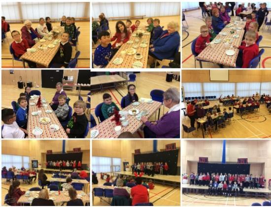 Photograph of Noss Primary School Hosts Seaview And Pulteney House For Afternoon Tea