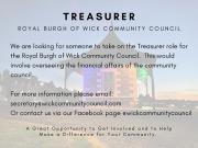 Thumbnail for article : Treasurer Wanted For Wick Community Council
