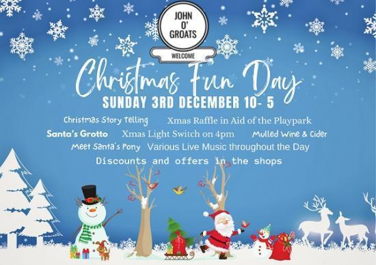 Photograph of John O'Groats Christmas Fun Day Sunday 3 December 10:00am - 4:00pm