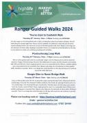 Thumbnail for article : Ranger Walks January February March 2024