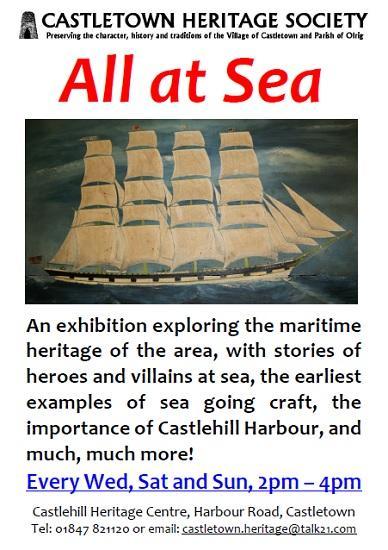 Photograph of All At Sea - Exhibition Castletown Heritage