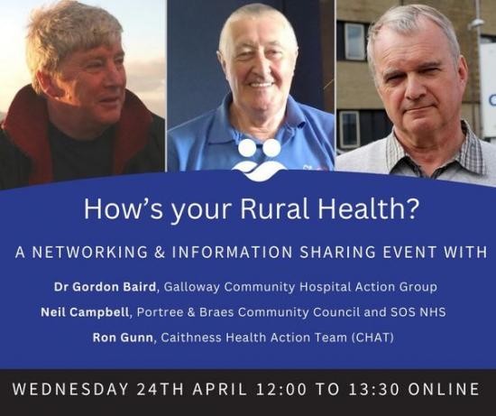 Photograph of How's Your Rural Health? - An Online Discussion 24 April