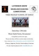 Thumbnail for article : Highland Dance Competition - Entries Open