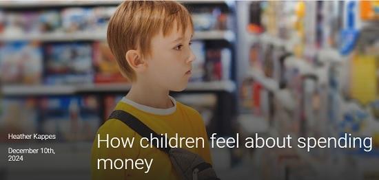 Photograph of How Children Feel About Spending Money